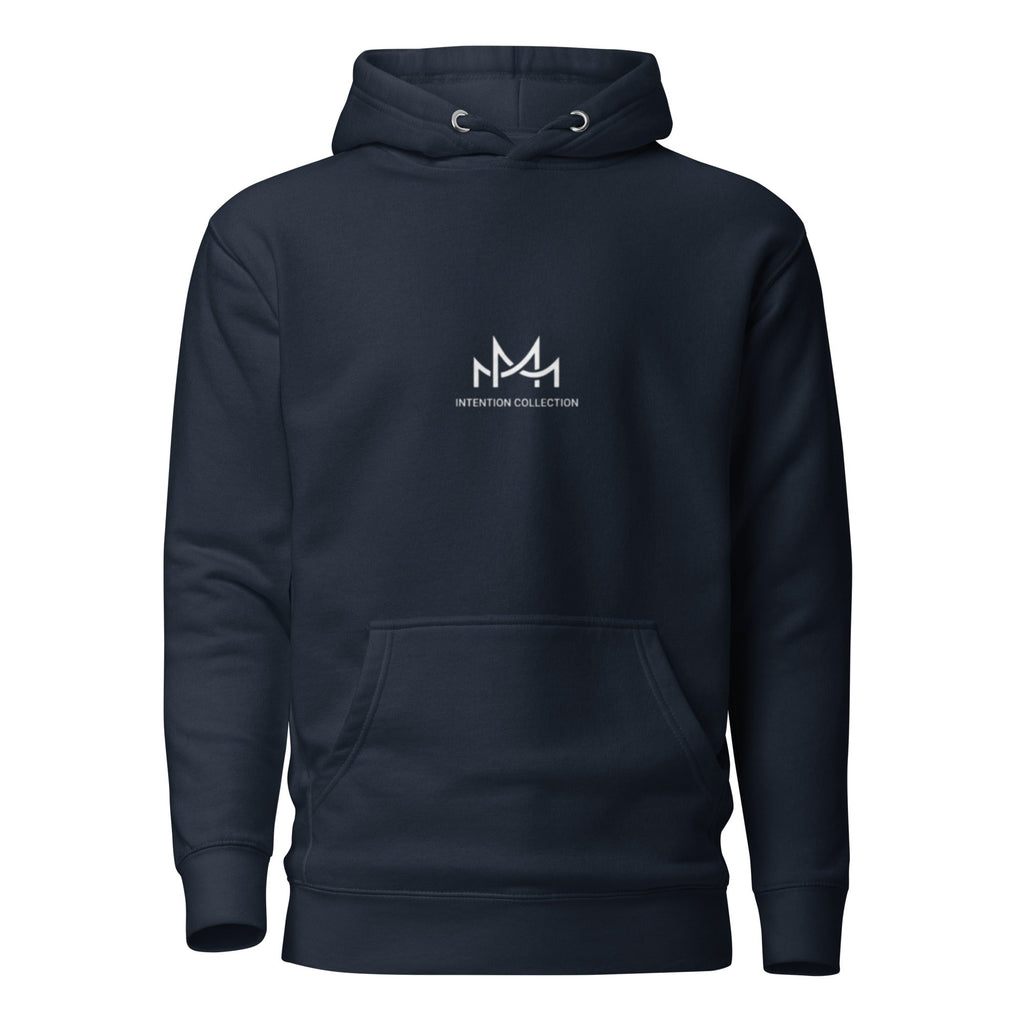 Resilient by Design Back Graphic Hoodie | MotherMindset Intention Collection – Navy Blue