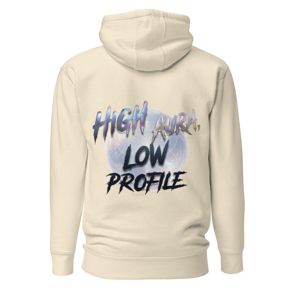 Hi Aura Low Profile Hoodie – Bone Cream