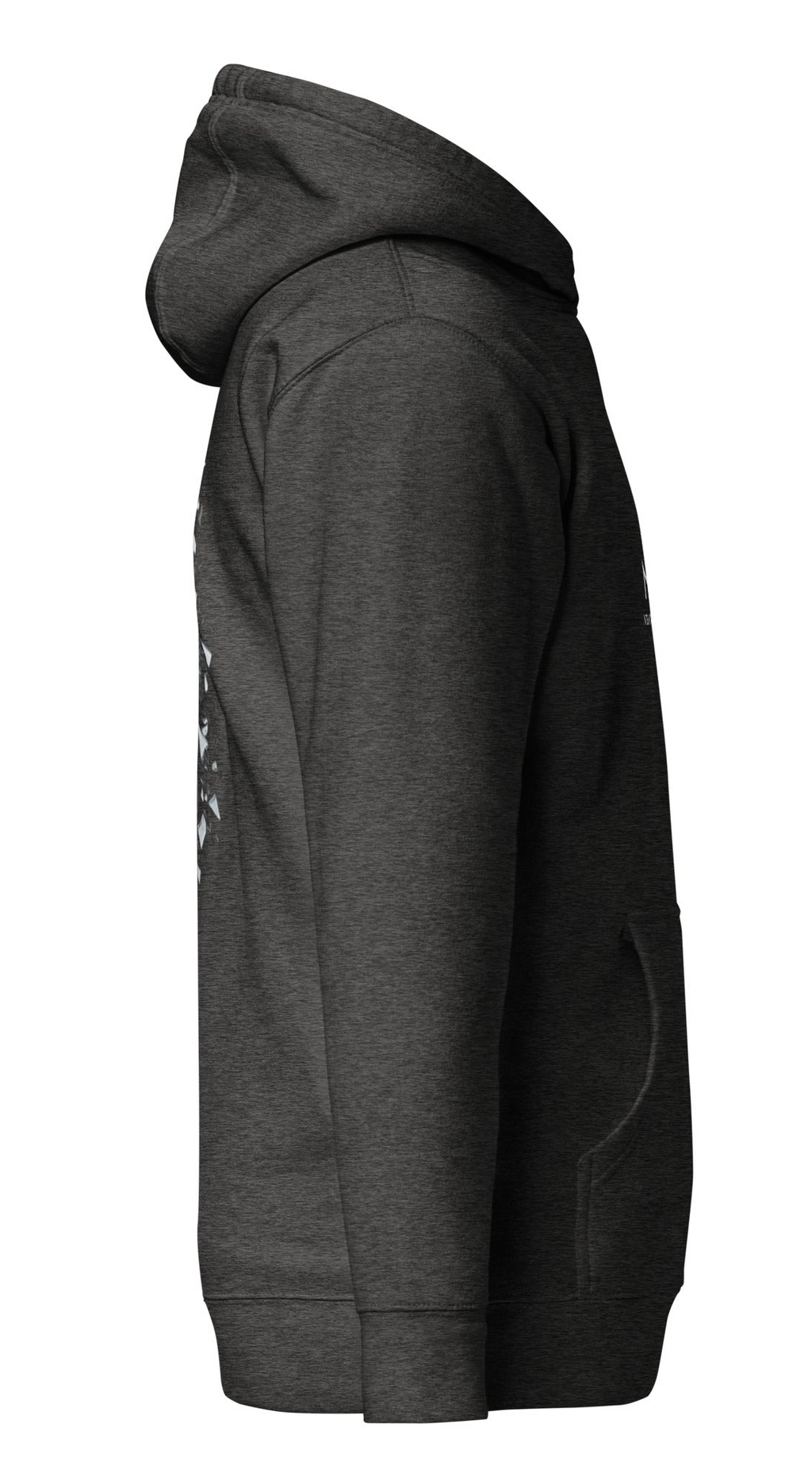 Resilient by Design Back Graphic Hoodie | MotherMindset Intention Collection – Dark Gray