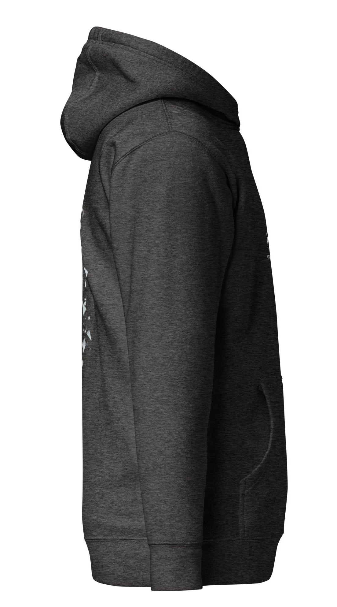 Resilient by Design Back Graphic Hoodie | MotherMindset Intention Collection – Dark Gray