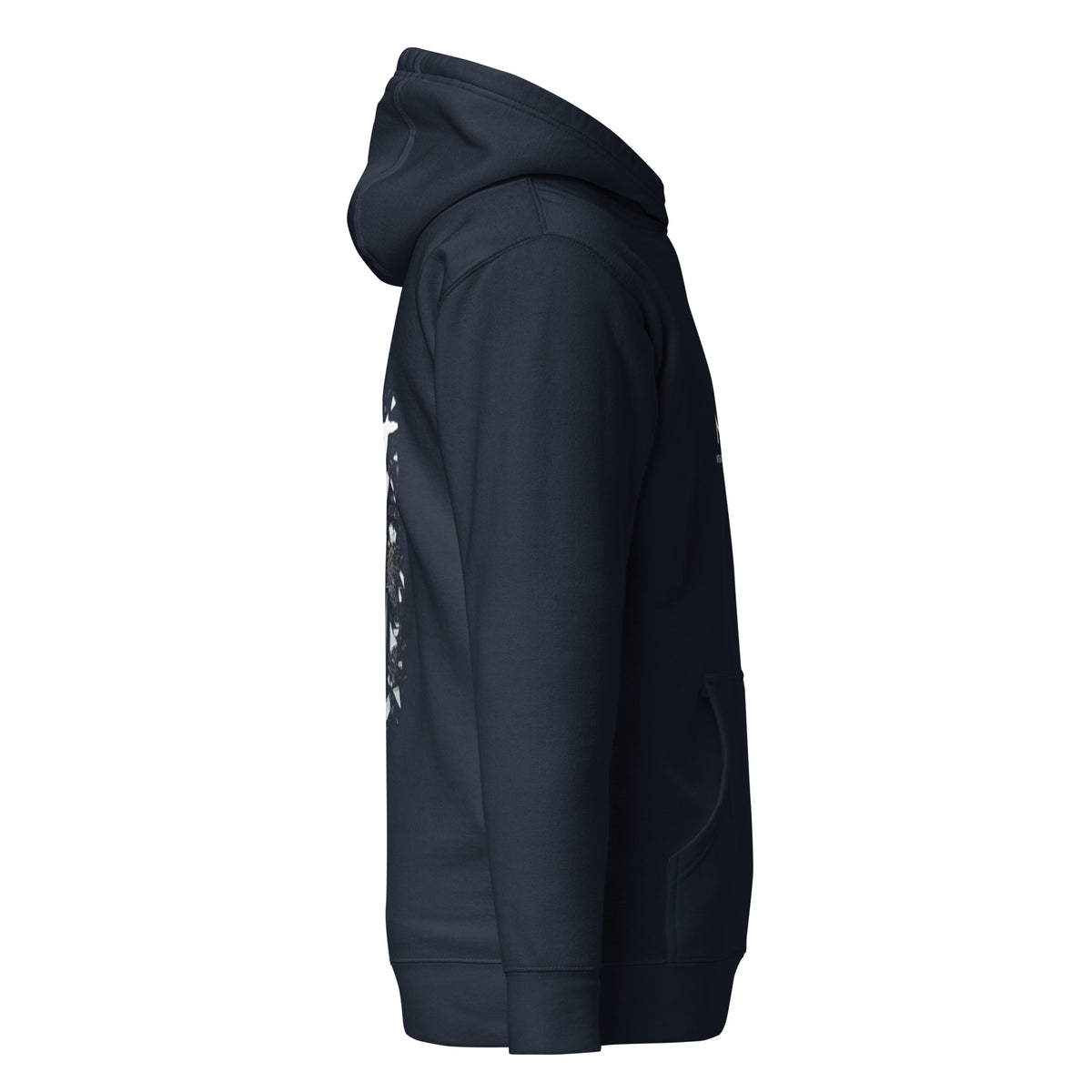 Resilient by Design Back Graphic Hoodie | MotherMindset Intention Collection – Navy Blue