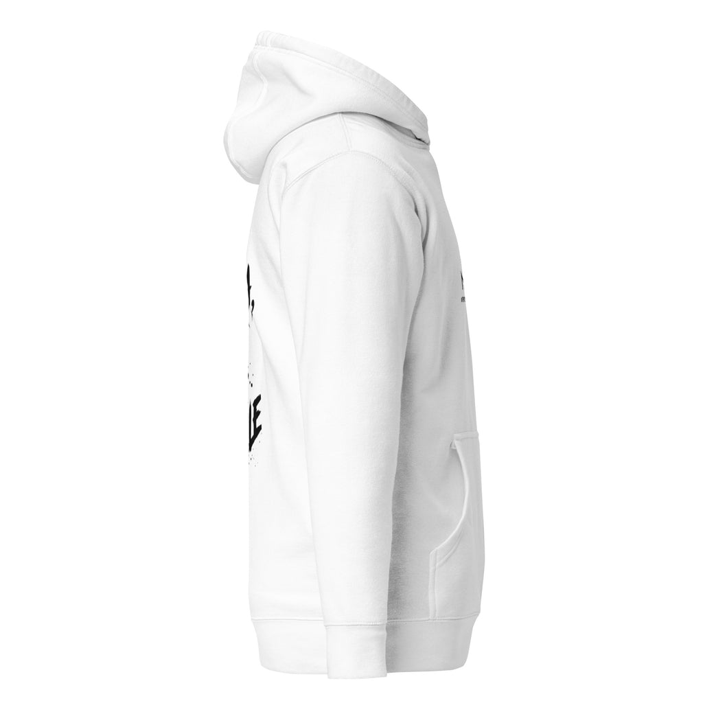 Hi Aura Back Graphic Hoodie | MotherMindset Intention Collection – White